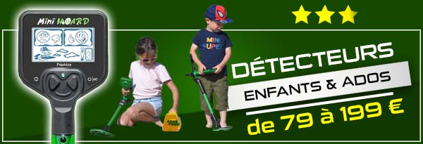 Detecteur de metaux enfant et ados