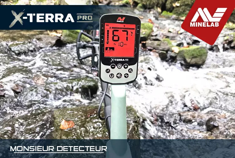 Minelab X-Terra Pro : le détecteur avec une nouvellle technologie