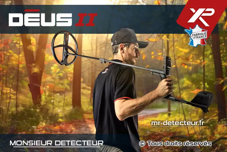 XP Déus 2 FMF : un détecteur de métaux haut de gamme disposant d’un son variable