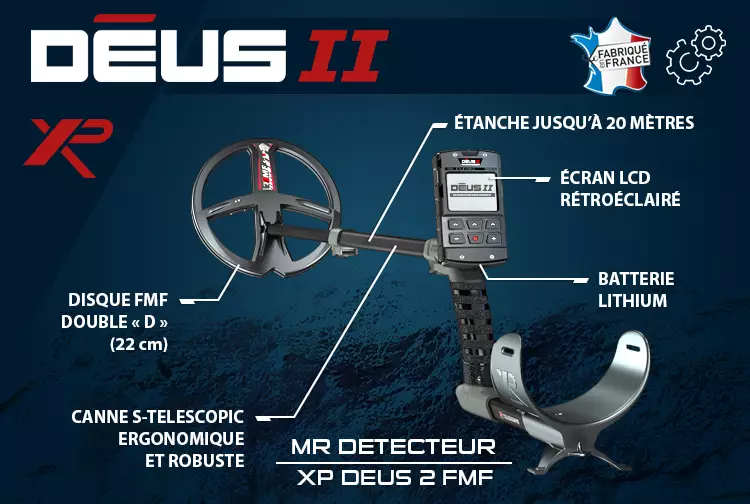 XP DÉUS 2 : le détecteur de métaux le plus puissant à ce jour