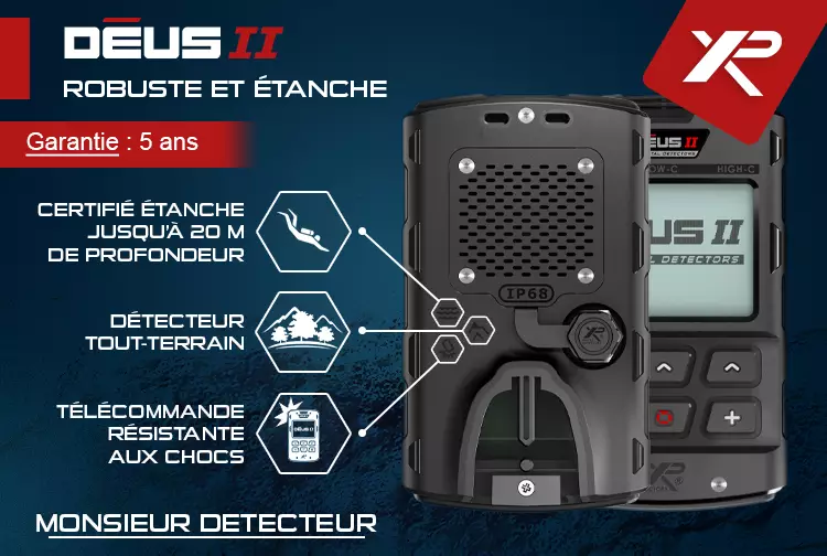 Télécommande XP DÉUS 2 résistante aux chocs