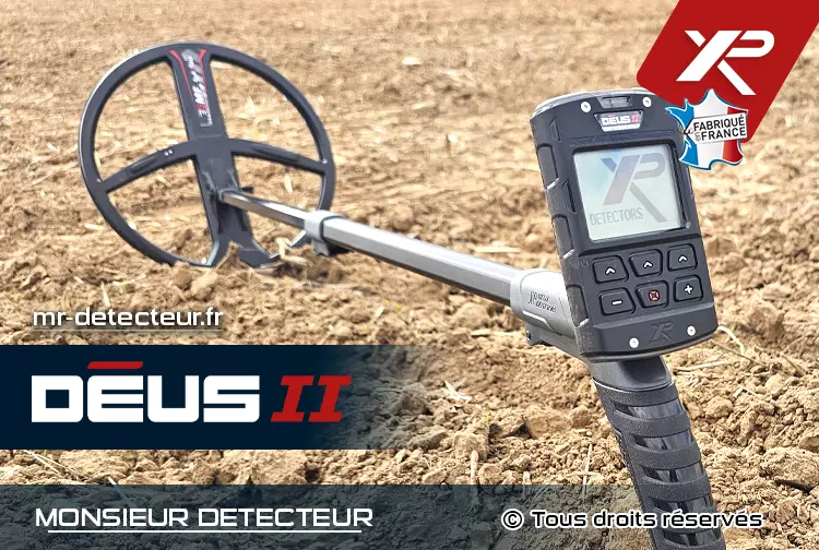 XP DÉUS 2 : le détecteur de métaux fabriqué en France