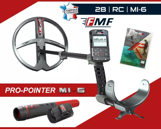 Détecteur XP Deus 2 RC équipé du grand disque 28FMF et Pointer MI-6 XP Deus 2 XP Deus 2 RC équipé du grand disque 28FMF et Pointer MI-6disque 22FMF et Pointer MI-6