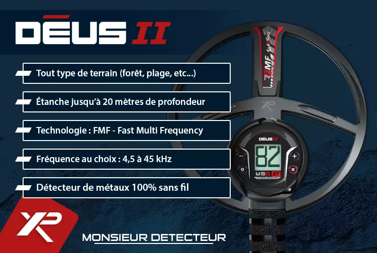 Le DÉUS 2 utilise la nouvelle technologie FMF élaborée par XP