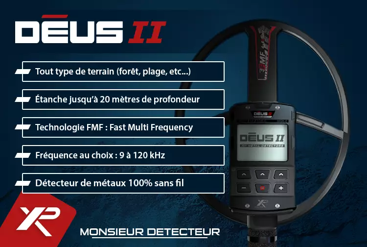 XP DÉUS 2 : le détecteur conçu pour les prospecteurs les plus exigeants