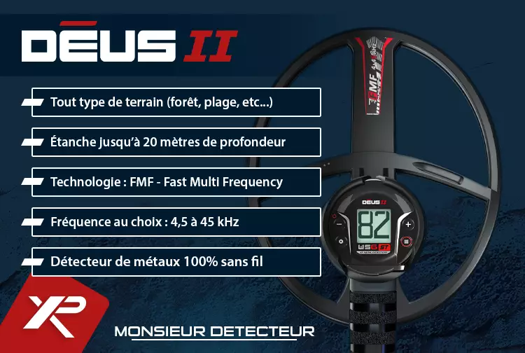 Détectez une grosse masse métallique à près de 90 cm de profondeur