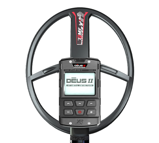 Test comparatif du XP Déus 2 RC avec le très puissant disque de 34 x 28 cm FMF