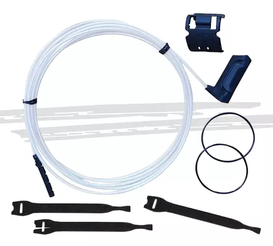 Le guideur d'onde se fixe sur le disque FMF du Déus 2 XP Muni du guide d'onde, utilisez le Déus 2 sous l'eau