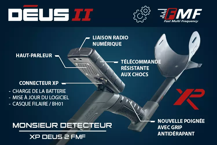 Meilleur détecteur de métaux au monde : DÉUS 2