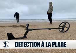 Détection de loisir sur la plage de Ouistreham