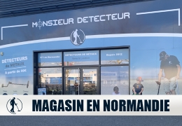 Magasin de détecteur de métaux en Normandie